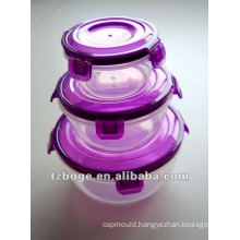 3 sets air tight food container mould